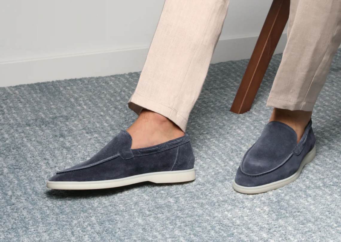 aurelien leren loafers